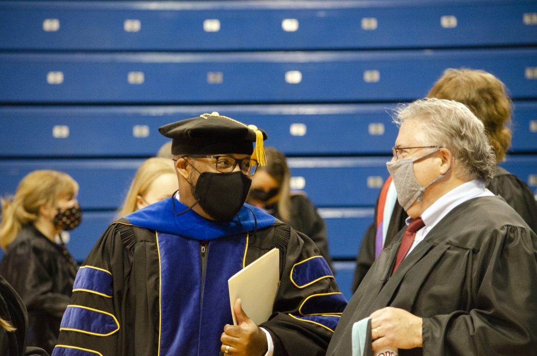 Dr. Anthony Lewis and Mark Preut